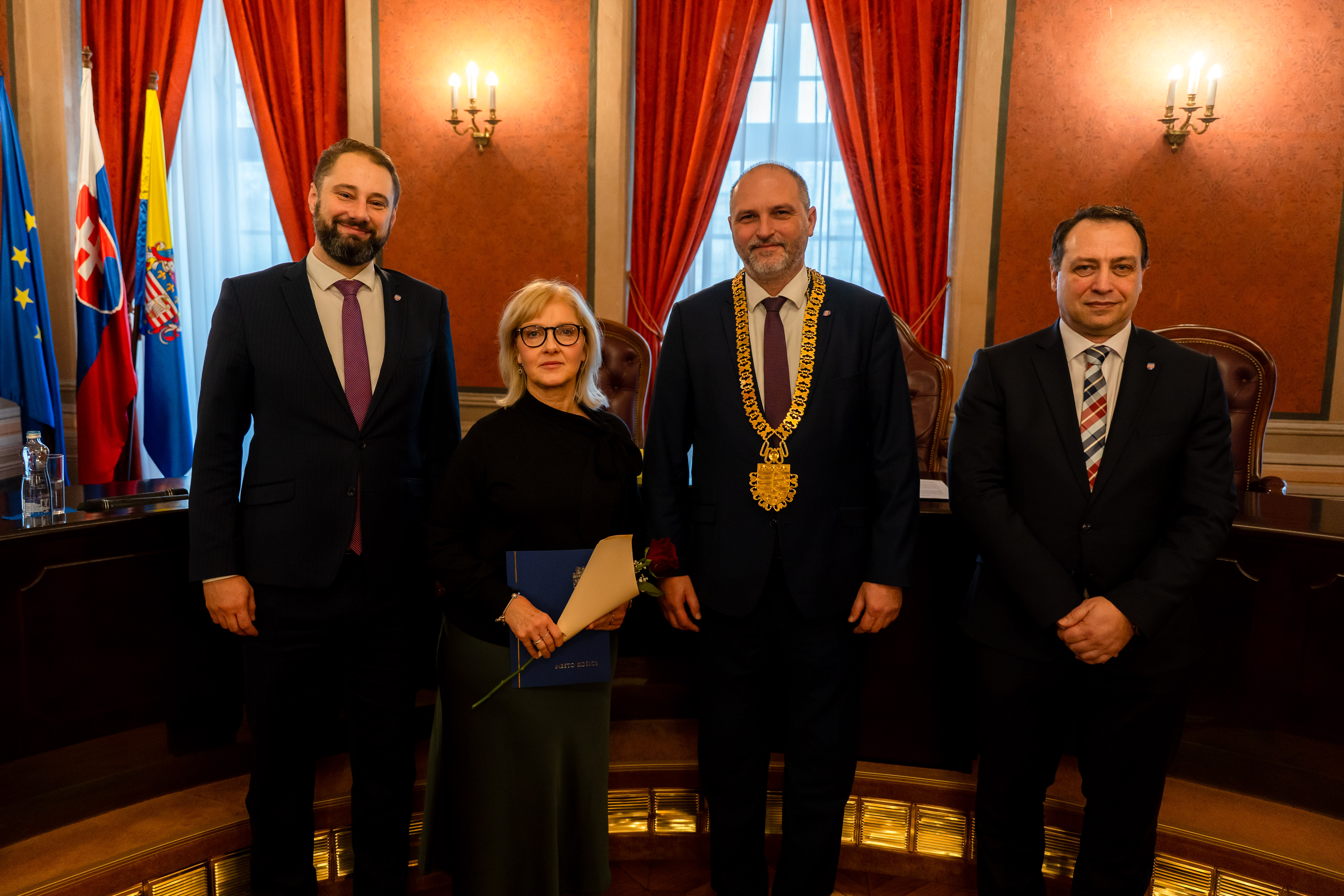 Novorocne prijatie jubilantov Magistratu mesta Kosice-93